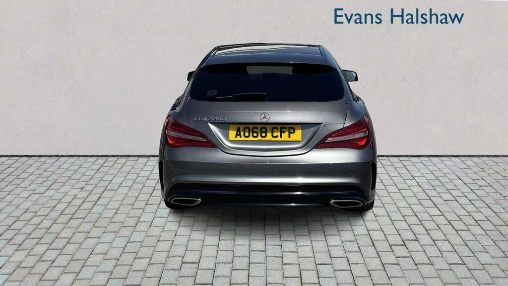 Mercedes-Benz CLA Class 220D Amg Line Night Edition Tip 2018 Grey #4