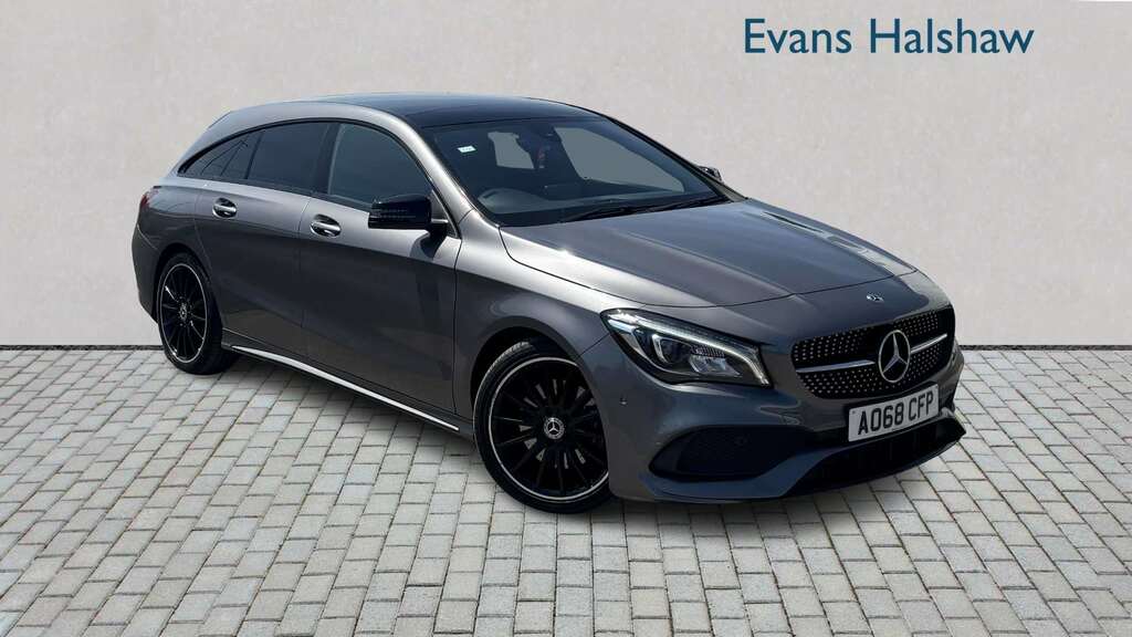 Mercedes-Benz CLA Class 220D Amg Line Night Edition Tip 2018 Grey