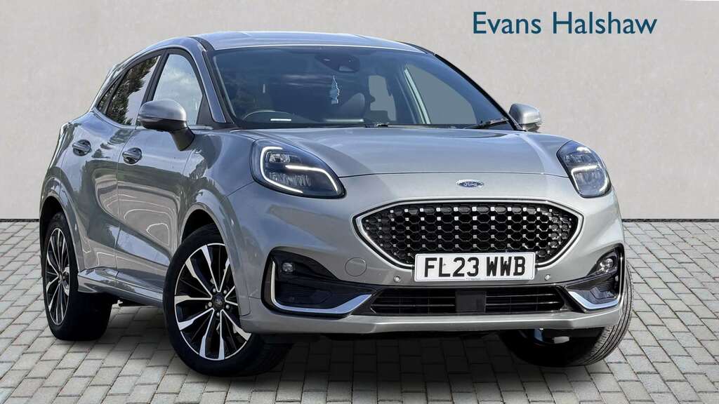 Ford Puma 1.0 Ecoboost Hybrid Mhev 155 St-line Vignale 2 Silver