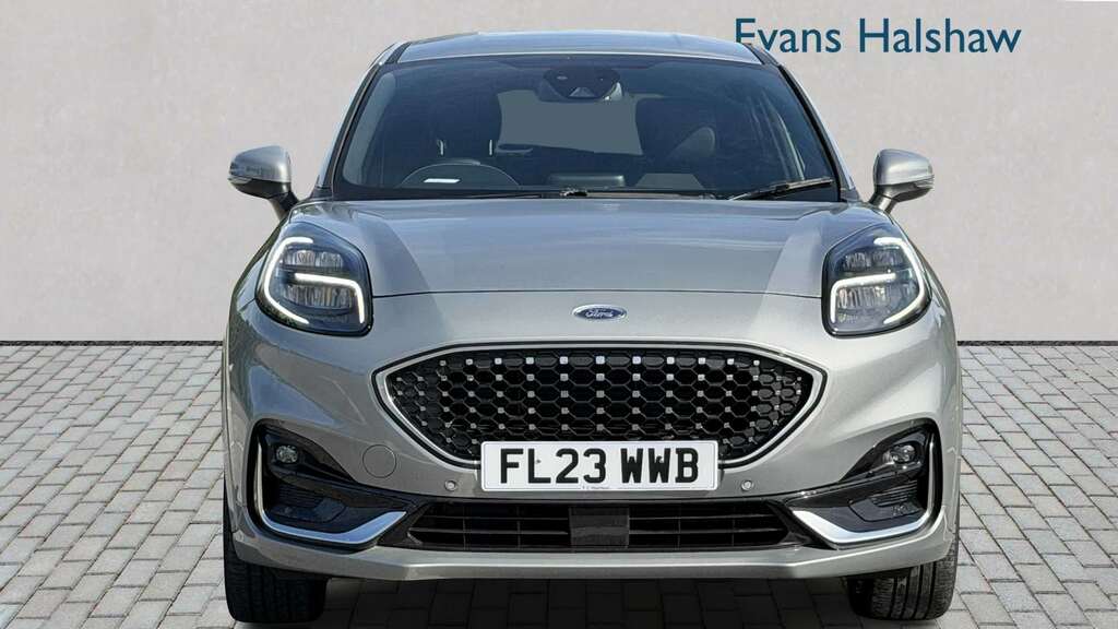 Ford Puma 1.0 Ecoboost Hybrid Mhev 155 St-line Vignale 2 FL23WWB Silver #3