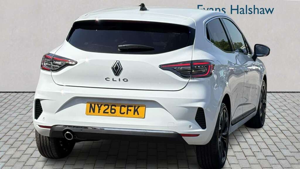 Renault Clio 1.0 Tce 90 Techno 2026 NY26CFK White #6