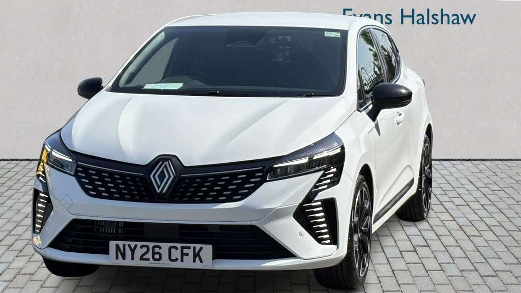 Renault Clio 1.0 Tce 90 Techno 2026 NY26CFK White #3