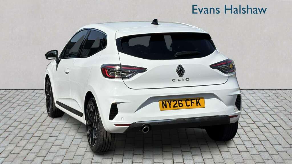 Renault Clio 1.0 Tce 90 Techno 2026 NY26CFK White #4