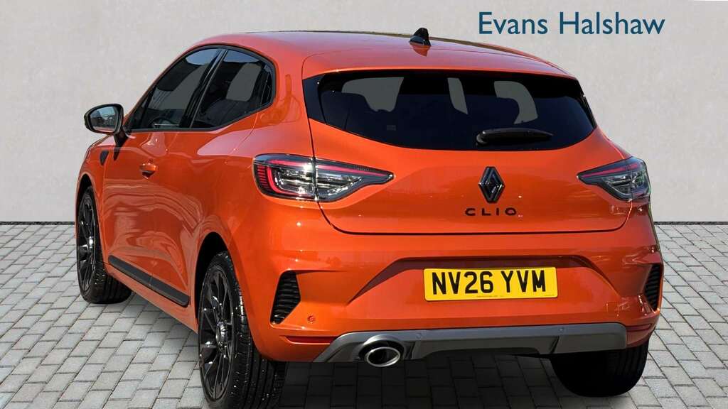 Renault Clio 1.0 Tce 90 Techno Esprit Alpine 2026 NV26YVM Orange #4