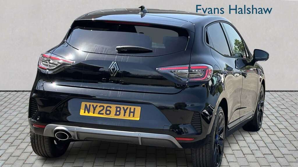 Renault Clio 1.0 Tce 90 Techno Esprit Alpine 2026 NY26BYH Black #6