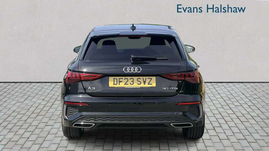 Audi A3 30 Tfsi S Line S Tronic 2023 DF23SVZ Black #5
