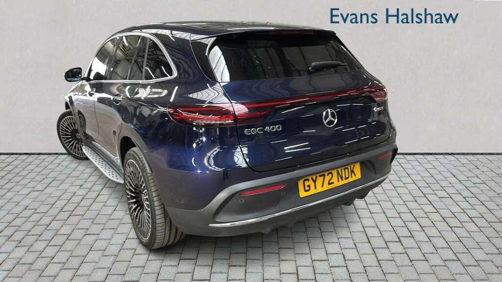 Mercedes-Benz EQC 400 300Kw Amg Line Premium 80Kwh 2022 Blue #3