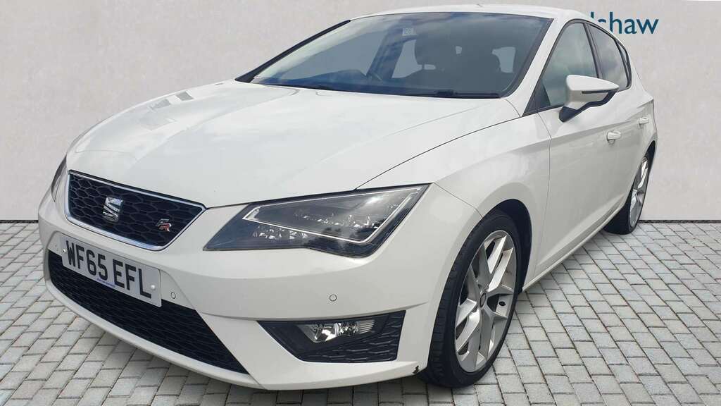 Seat Leon 2.0 Tdi 184 Fr Technology Pack 2015 White #4