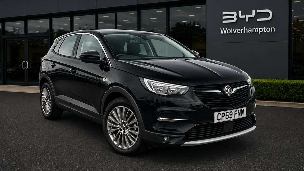 Vauxhall Grandland X 1.5 Turbo D Business Edition Nav 2019 Black #2