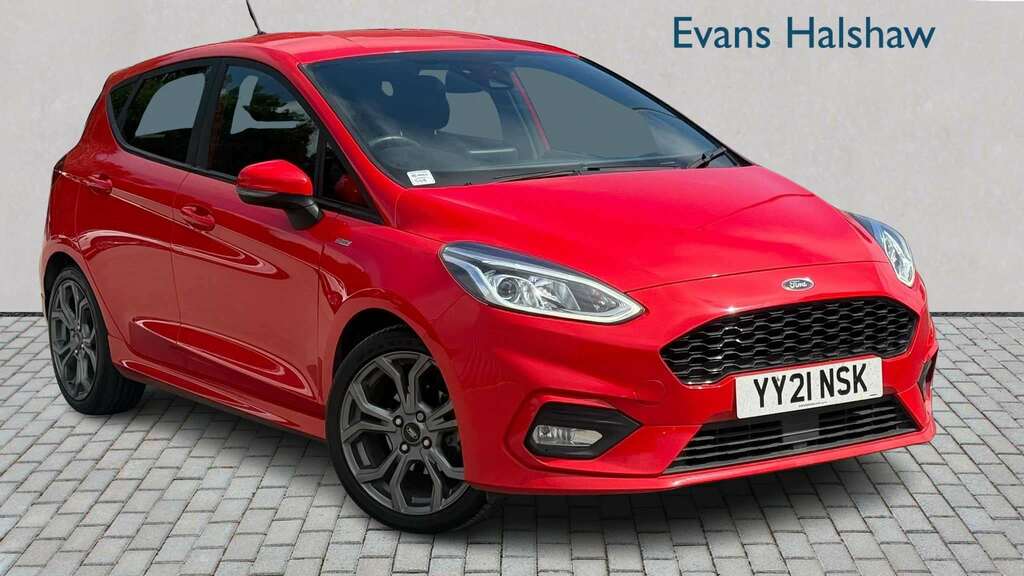 Ford Fiesta 1.0 Ecoboost 95 St-line Edition 2021 Red