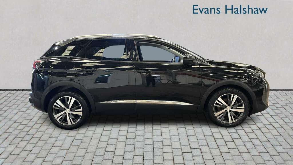 Peugeot 3008 1.6 Hybrid 225 Allure Premium E-eat8 2022 YB71NVE Black #3
