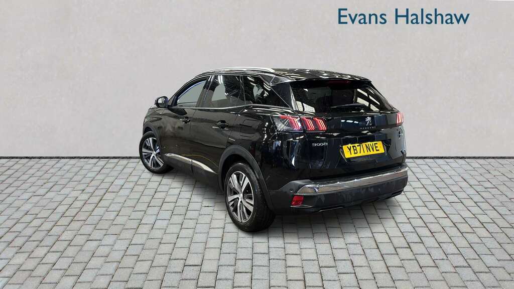 Peugeot 3008 1.6 Hybrid 225 Allure Premium E-eat8 2022 YB71NVE Black #2