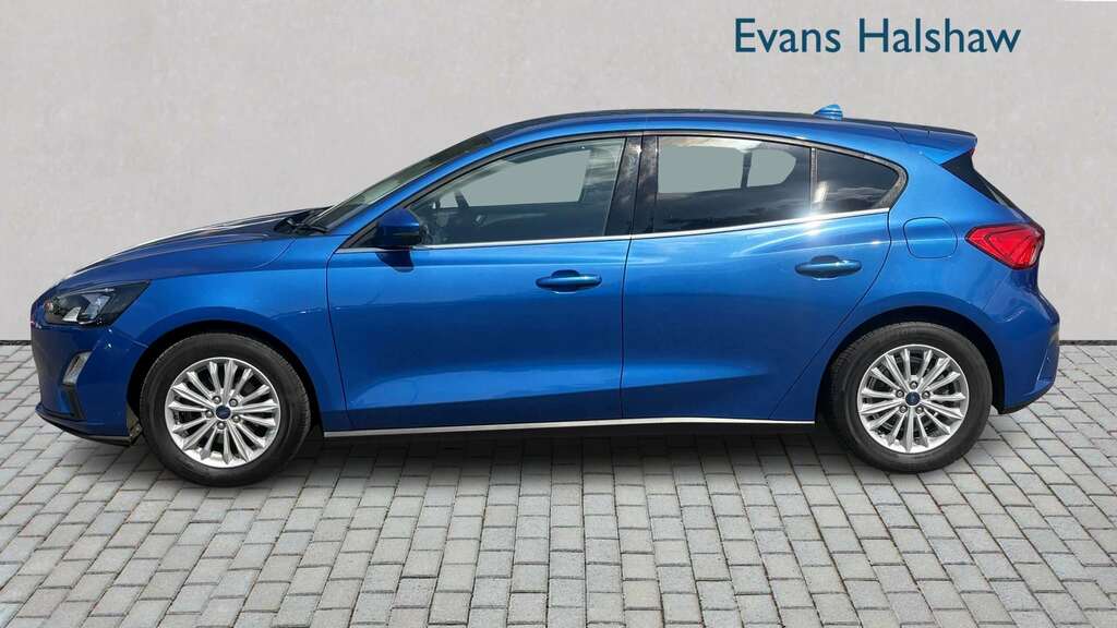 Ford Focus 1.0 Ecoboost 125 Titanium 2020 YC20SUH Blue #4