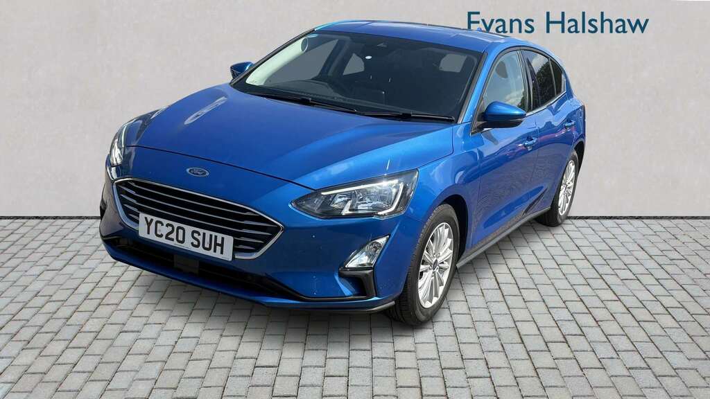 Ford Focus 1.0 Ecoboost 125 Titanium 2020 YC20SUH Blue #3