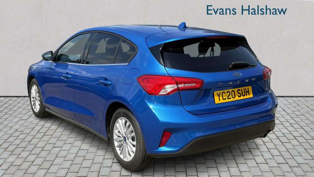 Ford Focus 1.0 Ecoboost 125 Titanium 2020 YC20SUH Blue #6