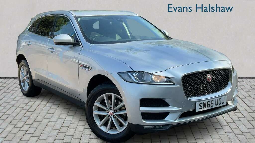 Jaguar F-Pace 2.0D Prestige Awd 2017 Silver