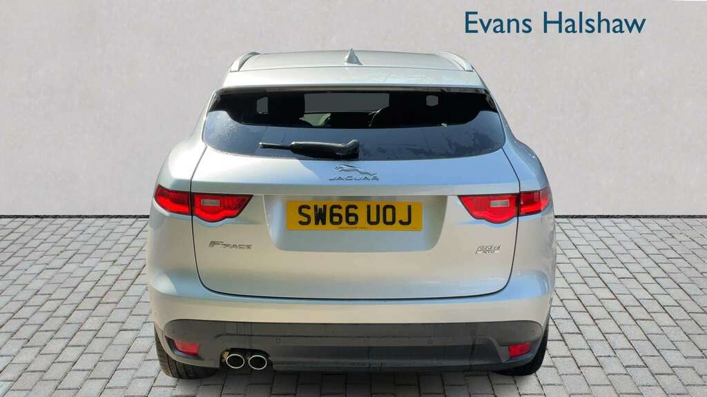 Jaguar F-Pace 2.0D Prestige Awd 2017 Silver #5