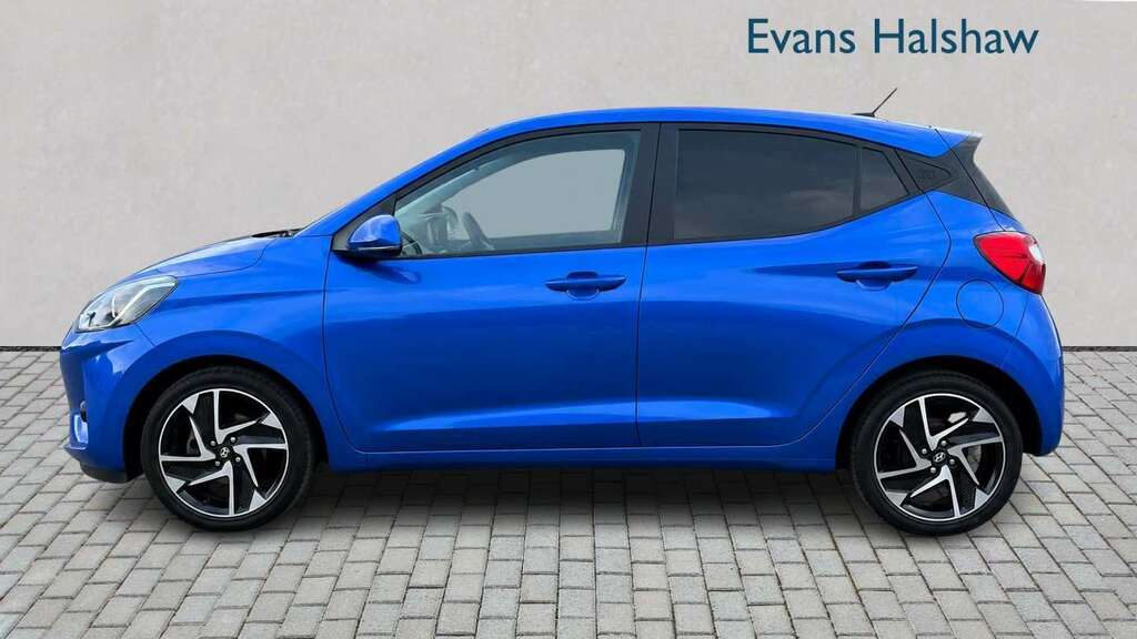 Hyundai I10 1.2 Mpi Premium 2021 Blue #5