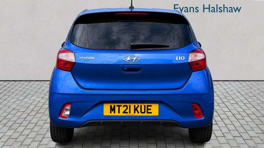 Hyundai I10 1.2 Mpi Premium 2021 Blue #4