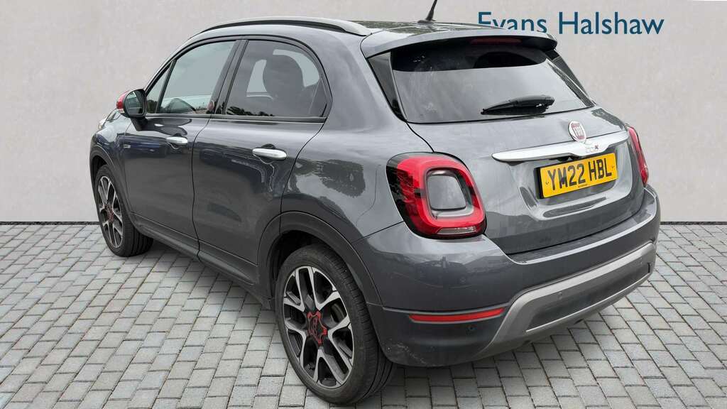 Fiat 500X 1.3 Red Dct 2022 Grey #4