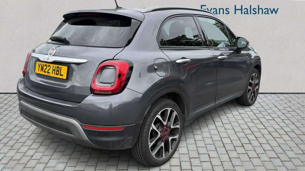 Fiat 500X 1.3 Red Dct 2022 Grey #5
