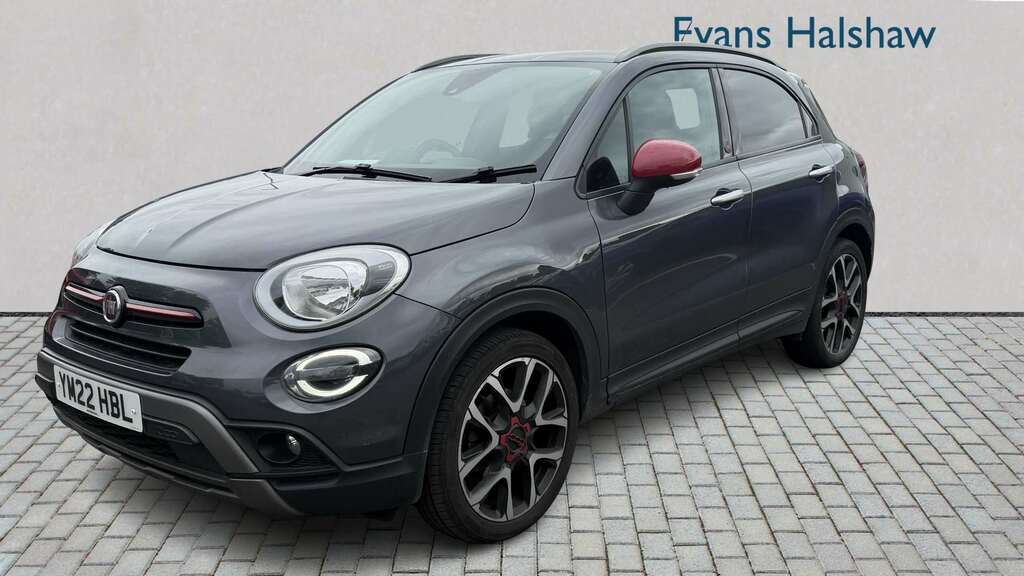 Fiat 500X 1.3 Red Dct 2022 Grey #3