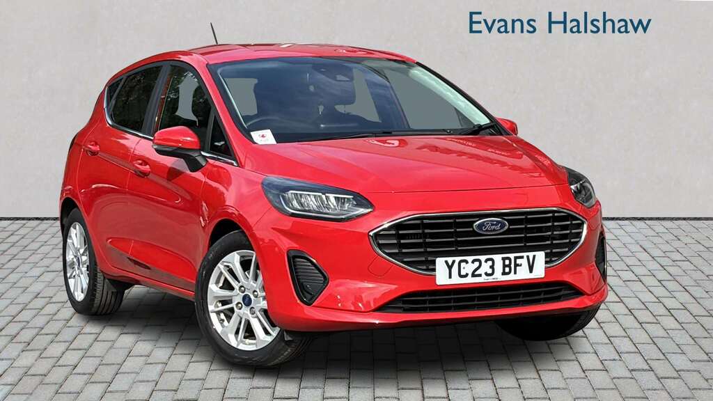 Ford Fiesta 1.0 Ecoboost Titanium 2023 Red