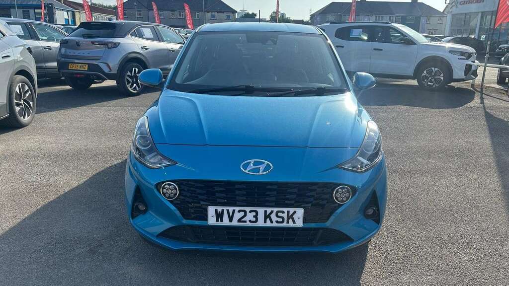 Hyundai I10 1.2 Mpi Premium 2023 Blue #4