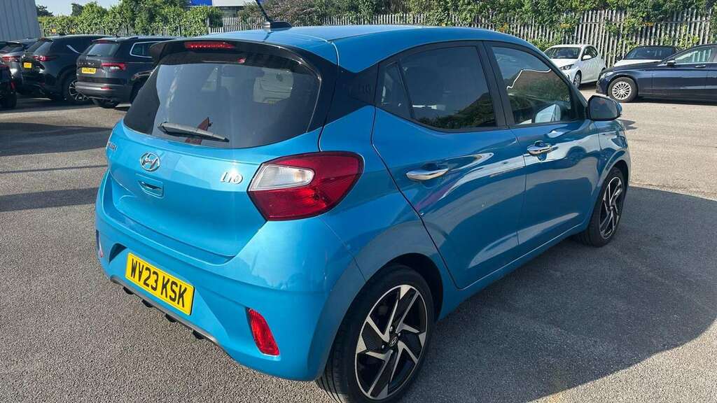 Hyundai I10 1.2 Mpi Premium 2023 Blue #6
