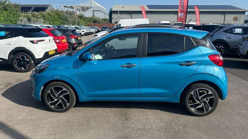 Hyundai I10 1.2 Mpi Premium 2023 Blue #5