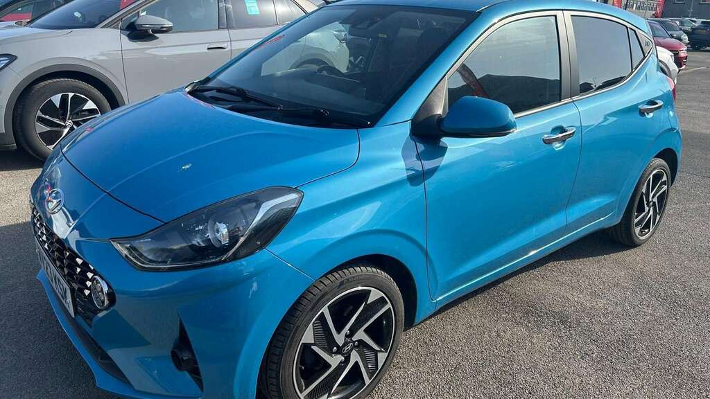 Hyundai I10 1.2 Mpi Premium 2023 Blue #2