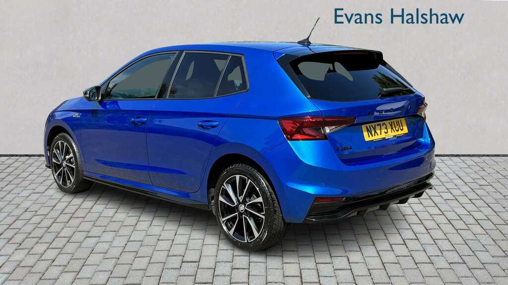 Skoda Fabia 1.0 Tsi 110 Monte Carlo 2023 Blue #5