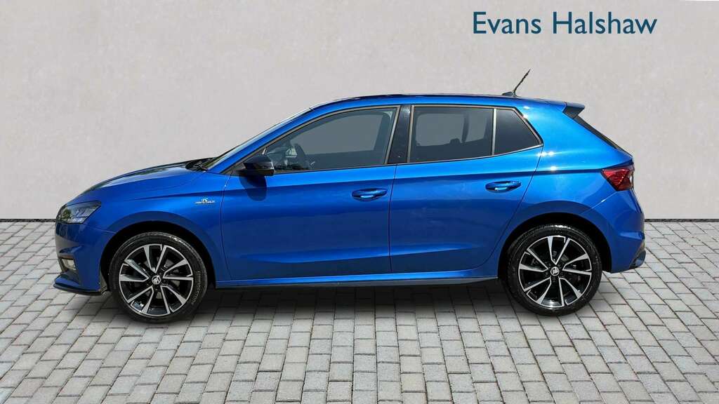 Skoda Fabia 1.0 Tsi 110 Monte Carlo 2023 Blue #4