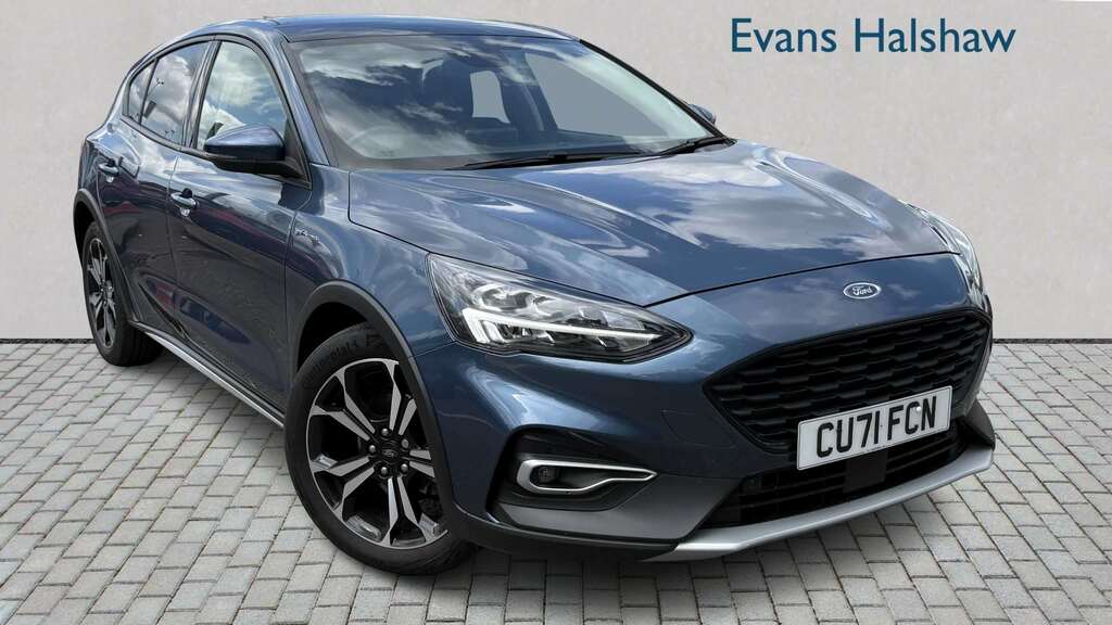 Ford Focus 1.0 Ecoboost Hybrid Mhev 125 Active X Edition Blue