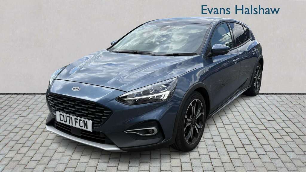 Ford Focus 1.0 Ecoboost Hybrid Mhev 125 Active X Edition Blue #4