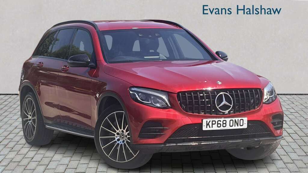 Mercedes-Benz GLC Class 220D 4Matic Amg Line 9G-tronic 2018 Red