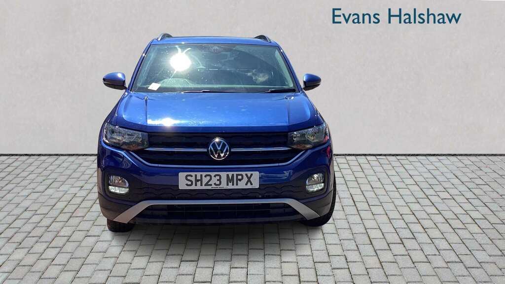 Volkswagen T-Cross 1.0 Tsi Se 2023 Blue #4