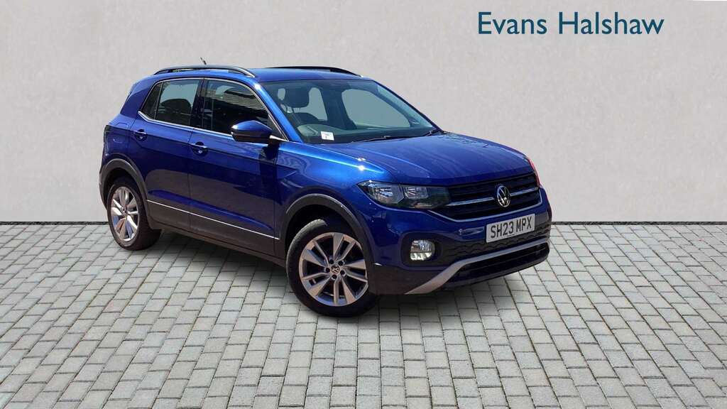 Volkswagen T-Cross 1.0 Tsi Se 2023 Blue