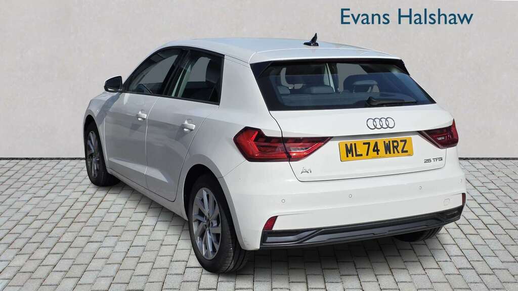 Audi A1 25 Tfsi Sport 2024 ML74WRZ White #5