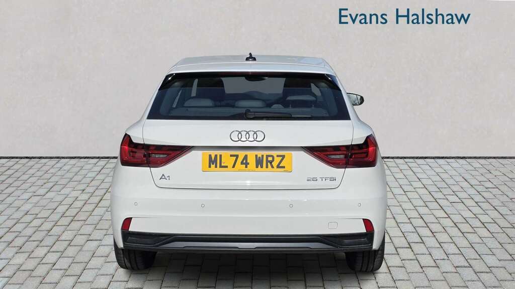 Audi A1 25 Tfsi Sport 2024 ML74WRZ White #4