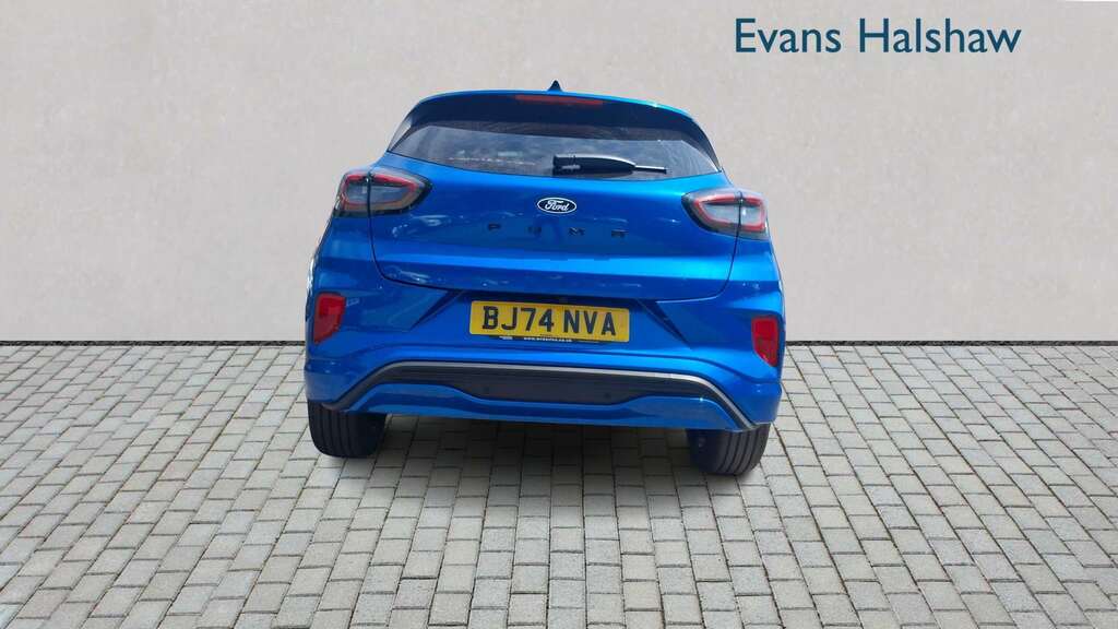 Ford Puma 1.0 Ecoboost Hybrid Mhev St-line Dct 2024 Blue #2