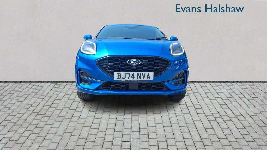 Ford Puma 1.0 Ecoboost Hybrid Mhev St-line Dct 2024 Blue #6