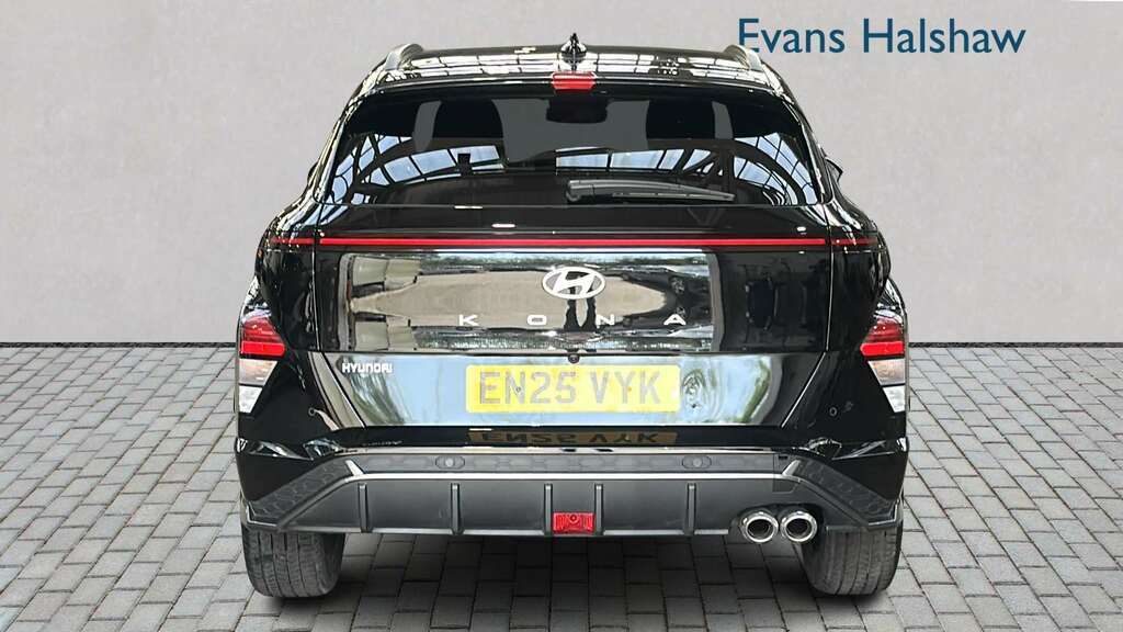 Hyundai Kona 1.6T 138 N Line 2025 Black #5