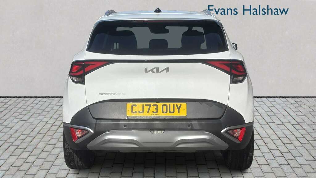 Kia Sportage 1.6T Gdi Isg 3 2024 CJ73OUY White #4