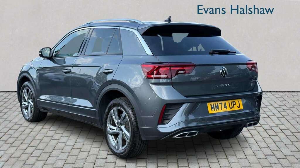 Volkswagen T-Roc 1.5 Tsi R-line Dsg 2024 Grey #2