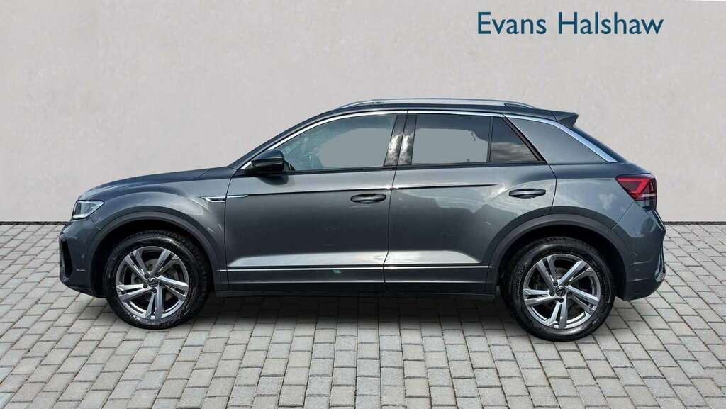 Volkswagen T-Roc 1.5 Tsi R-line Dsg 2024 Grey #5