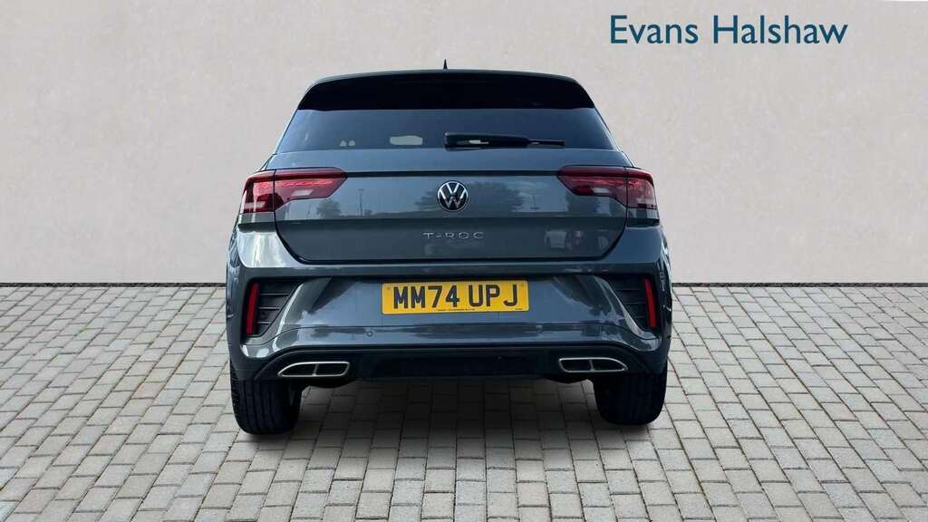Volkswagen T-Roc 1.5 Tsi R-line Dsg 2024 Grey #4