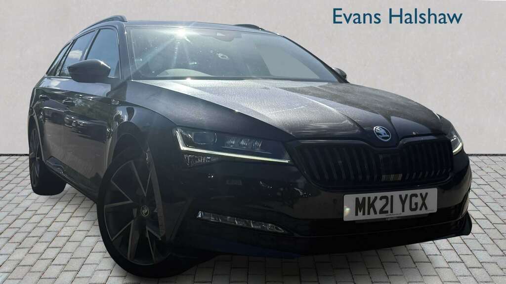 Skoda Superb 2.0 Tdi Cr 200 Sport Line Plus Dsg 2021 Black