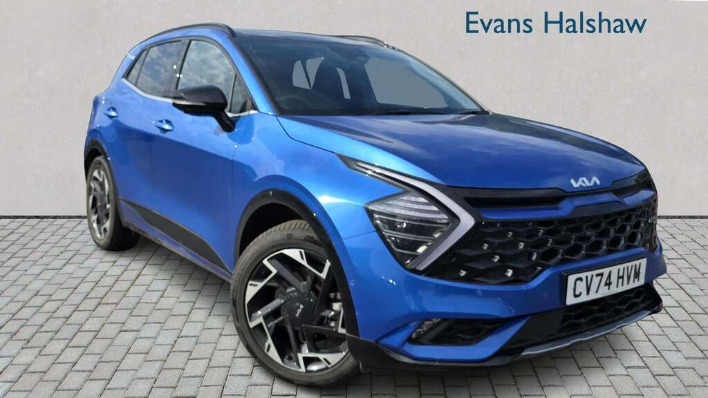 Kia Sportage 1.6T Gdi 241 Phev Gt-line S Awd 2025 CV74HVM Blue