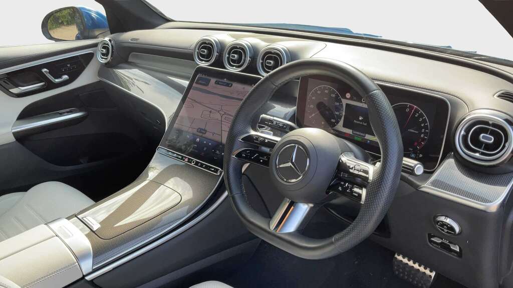 Mercedes-Benz GLC Class 300E 4Matic Amg Line 9G-tronic 2024 Blue #6